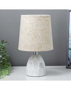 Настольная лампа «Алми» E14 40 Вт белый 15×15×26.5 см Risalux