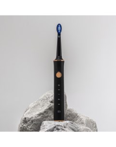 Электрическая зубная щётка Luazon LP-002, вибрационная, 31000 дв/мин, 4 насадки, АКБ, черная Luazon home