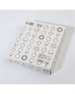 Зеркало настольное, прямоугольное, 17.5×22 см, без рамки, чёрное Qf