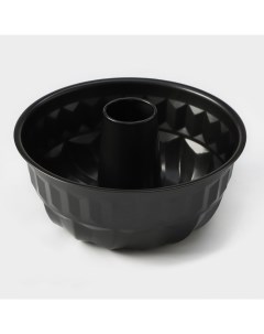 Форма для выпечки «Жаклин. Немецкий кекс», 22×10 см, антипригарное покрытие, чёрная Доляна