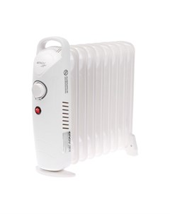 Обогреватель ENGY EN-1709, масляный, 1000 Вт, 9 секций, белый Engy