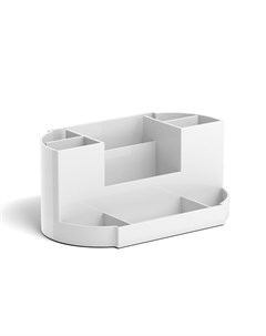 Подставка-органайзер для канцелярии Victoria, без наполнения, белая Erichkrause