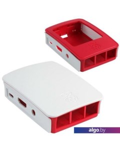 Корпус Pi 3 Case (белый/красный) Raspberry