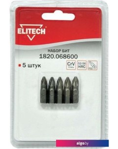 Набор бит 1820.068600 Elitech
