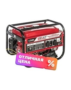 Бензиновый генератор Brait BR3800-CU