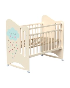 Детская кроватка Nicole колесо-качалка Vdk