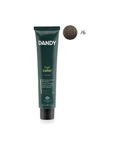 Крем-краска для волос Dandy Hair Color Безаммиачный мужской краситель тон 6