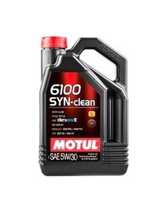 Моторное масло Motul 6100 Syn-Clean 5W30 / 107948