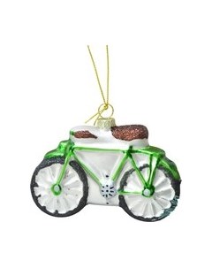 Елочная игрушка Волшебная страна Велосипед 106239