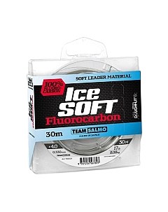 Леска монофильная Salmo Team Ice Soft Fluorocarbon 030/037 / TS5024-037