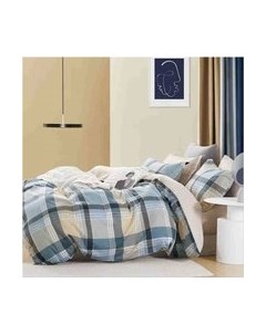 Комплект постельного белья Alleri Поплин Luxe Евро Max / П-352