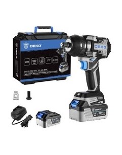 Аккумуляторный гайковерт Deko ZKIS20 Pro Max / 083-1088