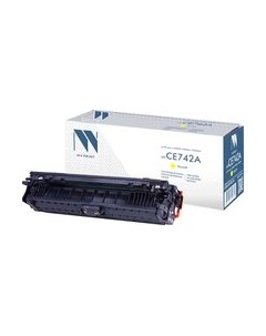 Тонер-картридж NV Print NV-CE742AY Nv print