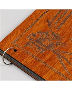 Фотоальбом на кольцах 30 листов «Сохрани памятные снимки. Ретро», 27х19х2 см Keep memories