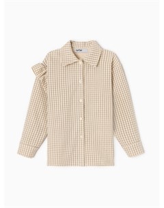 Рубашка детская с воланом, размер 34 (122-128 см) Kaftan