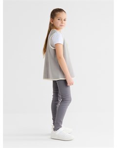 Жилетка флисовая детская, цвет графит, рост 110 см Collorista