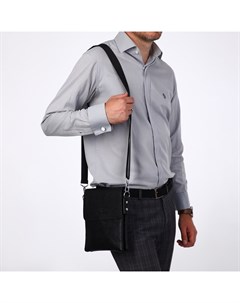 Сумка мужская, цвет чёрный Terra dever