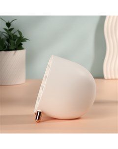 Органайзер для хранения косметики «Пухлик», 5 секций, 14.5×10.8×12.5 см, цвет розовое золото, белый Qf