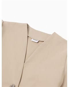 Платье для девочки : Jeans collection, бежевое, рост 128 см Minaku