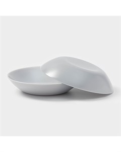 Сервиз столовый DIWALI GRANITE, 18 предметов, d=25/20/19, стеклокерамика, серый Luminarc