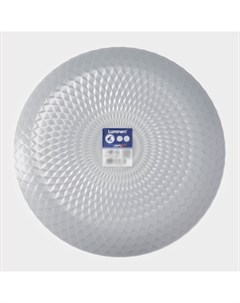 Тарелка PAMPILLE GRANIT, d=25 см, стеклокерамика, серая Luminarc