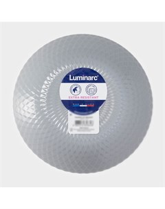 Тарелка глубокая PAMPILLE GRANIT, 700 мл, d=20 см, стеклокерамика, серая Luminarc