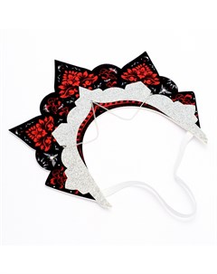 Кокошник карнавальный «Готический», фетр Волшебная маска