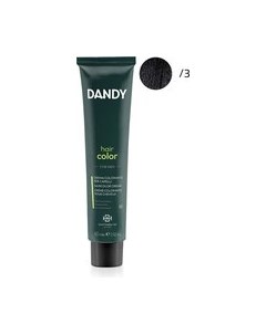 Крем-краска для волос Dandy Hair Color Безаммиачный мужской краситель тон 3