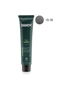 Крем-краска для волос Dandy Hair Color Безаммиачный мужской краситель тон 0.18