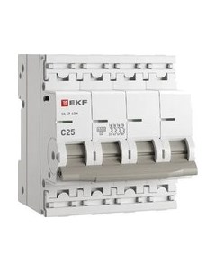 Выключатель автоматический EKF PROxima ВА 47-63N / M634425C Ekf