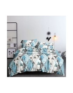 Комплект постельного белья №0650-10 2.0 с европростыней Бояртекс