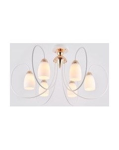 Люстра Ambrella TR3120/6 WH/GD