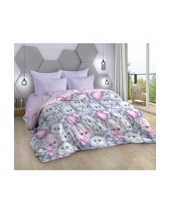 Комплект постельного белья Milanika Мармеладки Микс Евро Миланика