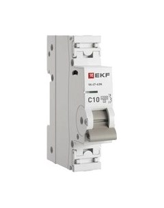 Выключатель автоматический EKF PROxima ВА 47-63N / M634110C Ekf