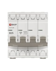 Выключатель автоматический EKF PROxima ВА 47-63N / M634325C Ekf