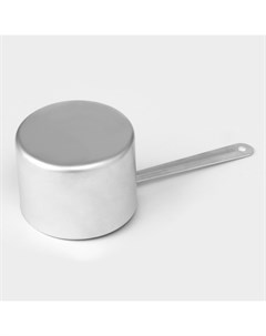 Ковш алюминиевый, 500 мл, металлическая ручка, металлическая крышка Scovo