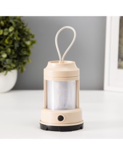 Светильник настольный «Звездное небо» 2 Вт LEd=3хАА бежевый 8×8×13 см Risalux