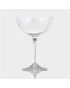 Набор бокалов для коктейля из хрустального стекла «Кейт», 220 мл, 6 шт. Bohemia crystal