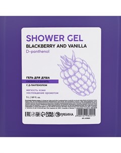Гель для душа, 5 л, аромат ежевики и ванили Сима-ленд