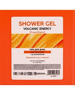 Гель для душа, 5 л, аромат цитруса и грейпфрута Сима-ленд