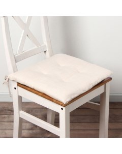 Сидушка SL HOME Gloomy, 42×42 см, лён 100%,180 г/м² Sima-land home