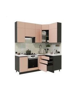 Кухонный гарнитур ВерсоМебель Эко Премиум 1.2x2.0 правая Версомебель