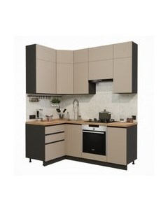 Кухонный гарнитур ВерсоМебель Эко Премиум 1.2x2.0 левая Версомебель