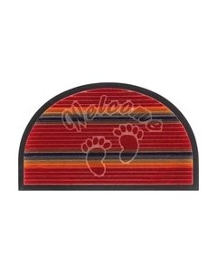 Коврик грязезащитный ComeForte Уют Мультиколор полукруглый 60x90 Comeforte