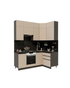 Кухонный гарнитур ВерсоМебель Эко Премиум 1.2x2.0 правая Версомебель