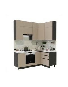 Кухонный гарнитур ВерсоМебель Эко Премиум 1.2x2.0 правая Версомебель