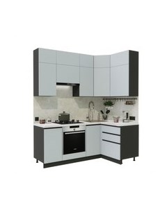 Кухонный гарнитур ВерсоМебель Эко Премиум 1.2x2.0 правая Версомебель