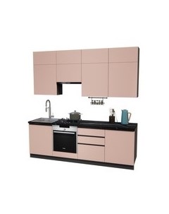 Кухонный гарнитур ВерсоМебель Эко Премиум 2.4 Версомебель