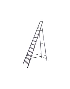 Лестница-стремянка стальная оцинк 10 ступеней OS10 Stairs