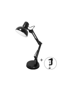 Светильник настольный (уч) 40Вт Е27 черный МТ2001 А/С Трансвит